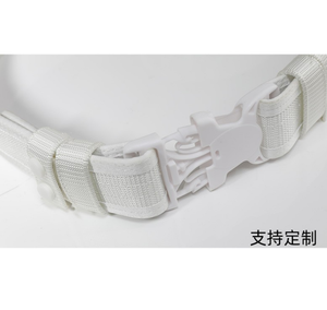 Cinturones Negros DF 096, Cinturones Negros y Blancos para Ceremonia, Cinturones de Servicio para Hombre, Accesorios de Uniforme de Seguridad para Hombre - Product Image 2