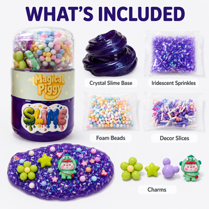 Kit de Slime Cristalino Galáctico al por Mayor, Decoración DIY, Slime Transparente Brillante, Cuentas de Espuma, Dijes, Etiqueta Personalizada OEM, Marca Privada - Product Image 2