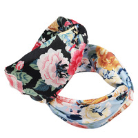 Bandeau noué à imprimé floral personnalisable |   Directement de l'usine |   Accessoires capillaires quotidiens de style bohème
