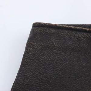 2024 automne mode Faux <span class=keywords><strong>cuir</strong></span> Double boutonnage taille haute plissé Culottes rétro décontracté élégant Sexy femmes <span class=keywords><strong>jupe</strong></span> - Product Image 5