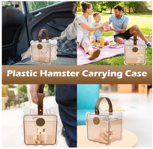 Cage portable pour petits animaux Golden Bear, pour les chinchillas, en matériau PC écologique, durable, étui de transport pour les voyages - Product Image 6
