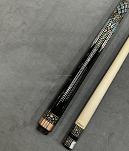ไม้คิว JFLOWERS Legend Series JF3K8-01 รุ่นมืออาชีพ ทำจากไม้เมเปิล ตกแต่งอย่างดี น้ำหนักเบา 19 ออนซ์ หัวคิวขนาดใหญ่ สำหรับเล่นพูลจีน 8 ลูก - Product Image 4
