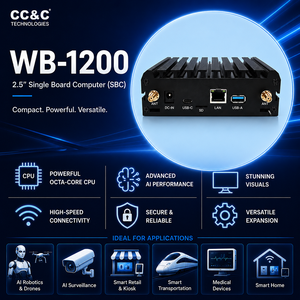 ผู้ผลิตที่ปรับแต่งได้ตามความต้องการ บอร์ดระบบฝังตัว IoT ขนาด 2.5 นิ้ว 8 คอร์ รับประกันคุณภาพ MediaTek Genio 1200 SBC พร้อมเคสโลหะ - Product Image 1
