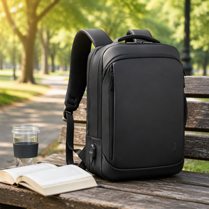 Unisex Stylish Large Capacity Laptop <b>Backpack</b> Zipper <b>Backpacks</b> <b>Travel</b> <b>Bag</b> Men's Nylon Satchel <b>Bag</b> Work <b>Bag</b> Laptop <b>Backpack</b> - Product Image 1