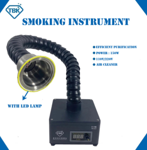 Extractor <span class=keywords><strong>de</strong></span> Humo Mini TBK-638 648 para Soldadura <span class=keywords><strong>de</strong></span> PCB con Láser <span class=keywords><strong>de</strong></span> iPhone y <span class=keywords><strong>Samsung</strong></span>, Eliminador <span class=keywords><strong>de</strong></span> Humo, Purificador <span class=keywords><strong>de</strong></span> Aire con Luz LED - Product Image 3