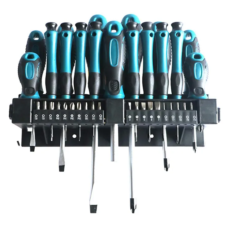 Các nhà sản xuất cung cấp OEM kích thước đầy đủ 8 pcs chính xác 4 pcs rãnh 4 pcs philipps Screwdriver Set với 20 bits