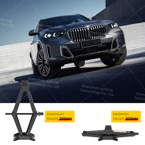 แม่แรงยก<span class=keywords><strong>รถ</strong></span>แบบกรรไกร ยี่ห้อ Juhong ขนาด 2 ตัน แบบแมนนวล พับเก็บได้ พร้อมประแจเหล็ก สำหรับเปลี่ยนยาง<span class=keywords><strong>รถ</strong></span>ยนต์ ช่วยประหยัดแรง  ความสูงยกได้ 100-395 มม. สีดำ - Product Image 5