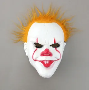 Halloween yellow hair mask scary scary movie scary clown mask