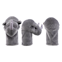 Couvre-chef d'animal de golf réaliste original en peluche accessoires de golf souples couvre-chef de club de golf conducteur
