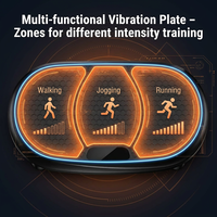 Ganzkörper-Vibrationsplatte zur Gewichtsreduktion Heimfitness-Übungsgerät CE RoHS Zertifiziert OEM Großhandel Vibrationsplatten-Maschine