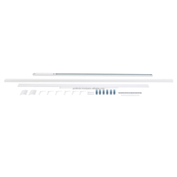 Stores verticaux en PVC de qualité leader de l'industrie Rideaux occultants magnétiques pour salon, hôtel, fenêtres, stores en plastique de 89mm pour