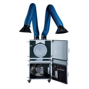 เครื่องกรองฝุ่นอัตโนมัติ HM-360 แบบพัลส์ พร้อมระบบเก็บควันแบบสองแขนและระบบประมวลผล  อุปกรณ์ทำความสะอาดอากาศสภาพใหม่ - Product Image 2
