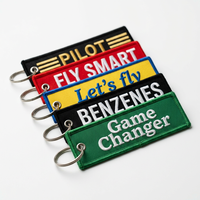Vente en gros de porte-clés GraceCraft durables en polyester brodé avec alliage de zinc, fabricant de porte-clés personnalisés avec logo, transfert thermique promotionnel