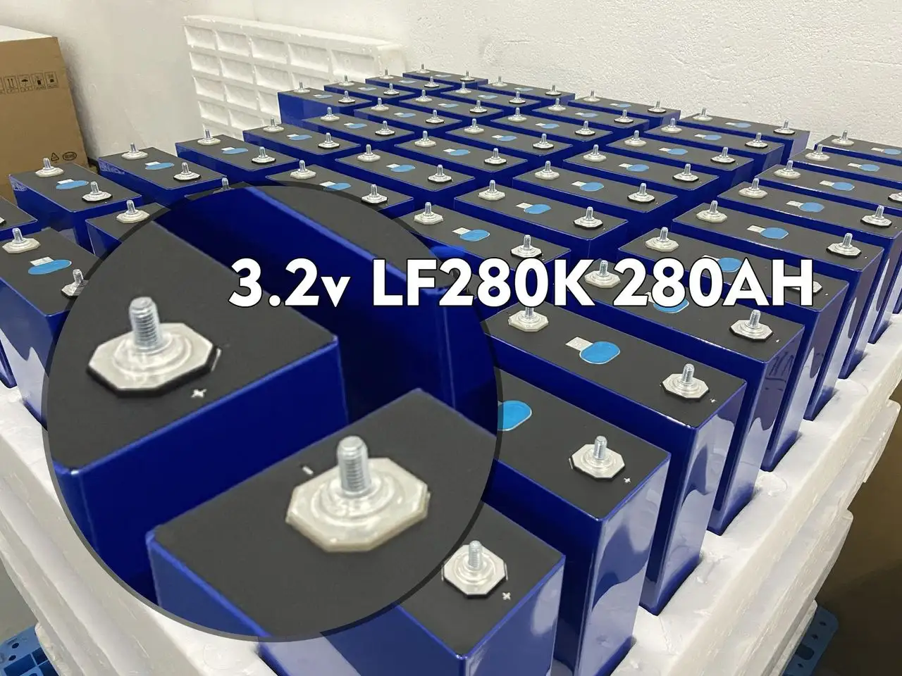 3.2V 280ah LiFePO4 lớp một pin tế bào Prismatic BATTERIE LiFePO4 pin lithium di động 3.2V 200AH 300ah tế bào