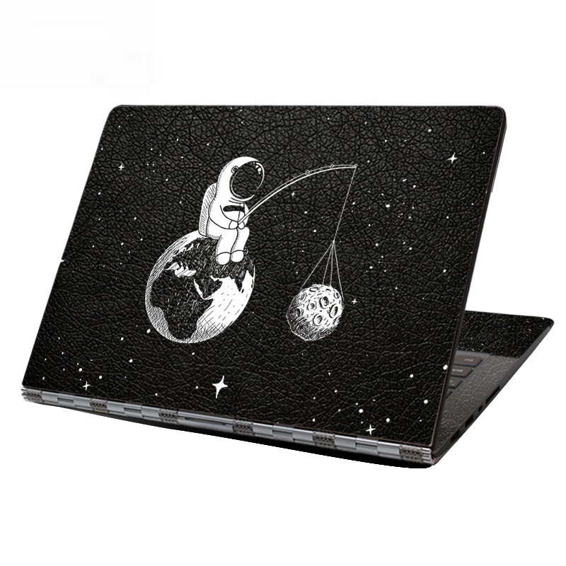 Universal Laptop Skins Wrap for 14 - Space Planet Moon