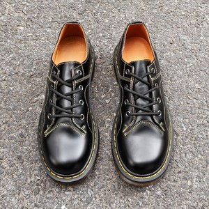 Zapatos de Cuero Genuino Retro Vintage 2026, Zapatos Bajos de Moda Casual para Caminar, Botas de Cuero Cómodas para Hombre - Product Image 1