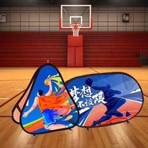 Custom Designed Portable Outdoor Sports Advertising Banner Stand Portable <b>Frame</b> Circle Pop High Visibility for Business Flags - Product Image 4
