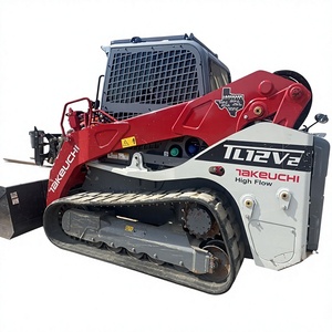 รถตักล้อยางขนาดเล็ก Takeuchi TL12V2 มือสอง สำหรับขายในต่างประเทศ - Product Image 4