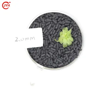 2.0mm extrude pellet silver impregnated activated carbon low ash columnar activated carbon for Solvent recovery