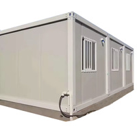Installation rapide de maisons conteneurs modernes, bâtiments à structure légère en acier pour villas, hôtels, commerces temporaires, cliniques et espaces publics.
