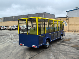 Popular Autobús Eléctrico de Turismo de Siete Filas y 14 Asientos Marca XCEGO, Venta Directa de Fábrica China para Parques - Product Image 2