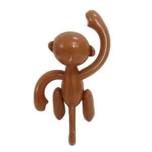 Anneau de gymnastique gonflable pliable léger en PVC, motif singe émoticône mignon, le plus vendu, pour enfants, idéal pour s'amuser - Product Image 5