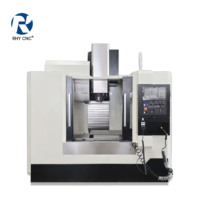 Centro de Mecanizado CNC VMC855 a Precio de Fábrica, Fresadora Vertical de 3 Ejes con ATC de 24T para Procesamiento de Piezas de Automóviles