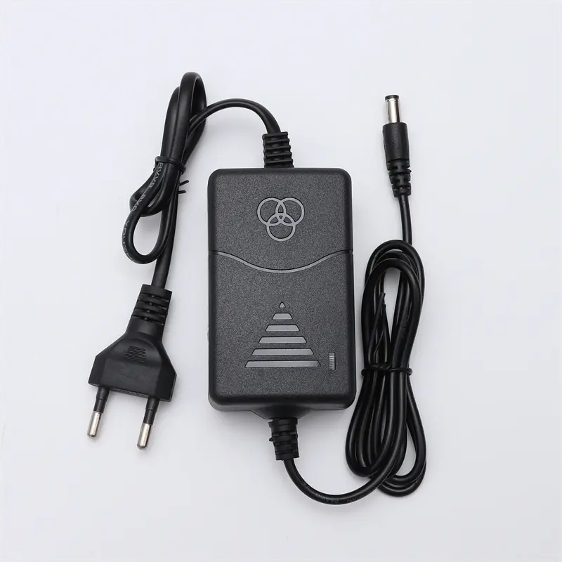 12V 2A Dual-Wire 24W Closed-Circuit Monitoring Desktop Power Adapter for Camera