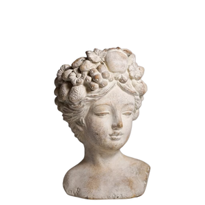 Lianda Durable Élégant <span class=keywords><strong>Dame</strong></span> Tête Statue avec Pot <span class=keywords><strong>De</strong></span> Fleur Planteur Extérieur Jardin Décoration <span class=keywords><strong>de</strong></span> <span class=keywords><strong>La</strong></span> Maison pour Europe Style Pépinière - Product Image 4