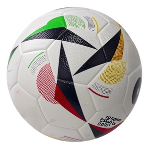 Chất lượng cao <span class=keywords><strong>PU</strong></span> da nhiệt ngoại quan bóng đá nhiều lớp với chất kết dính cho đào tạo cạnh tranh tùy chỉnh in logo - Product Image 5