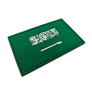 Écussons de drapeaux nationaux 3D en PVC, caoutchouc et silicone, drapeau multinational avec patch auto-agrippant - Product Image 3