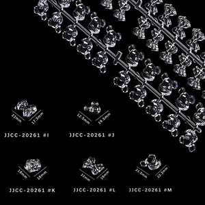 Nuancier de vernis à ongles motif rose, échantillons de présentation pour la présentation des couleurs et l'amélioration des ongles en salon - Product Image 6