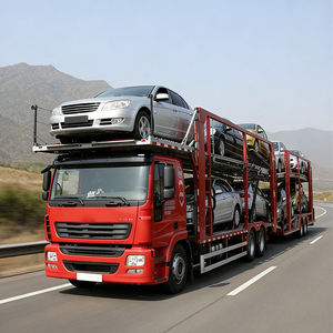 Mejor Precio, Gran Venta, Remolque de Transporte de 2 Ejes para 4, 5, 7, 9, 10 Autos, Fabricantes de Semirremolques Portacoches de China - Product Image 2