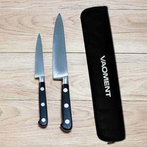 カスタムロゴサイズオックスフォード素材とフリースライニングジッパーナイフケース - Product Image 6