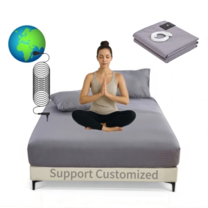 <span class=keywords><strong>Drap</strong></span> de lit de mise à la terre certifié CE, taille UK, 5% d'argent, respirant, amélioration de la qualité du sommeil, <span class=keywords><strong>drap</strong></span> de lit ajusté pour la mise à la terre pour un usage domestique - Product Image 1