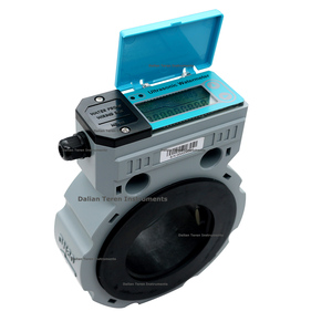 DN50 DN100 dn150 siêu âm đo lưu lượng nước kỹ thuật số siêu âm Đồng hồ nước từ xa pin Powered mặt bích kẹp lưu lượng kế - Product Image 1