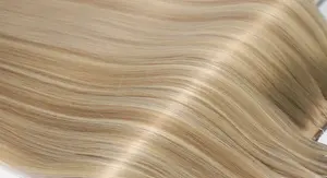 100% rambut virgin remy manusia asli tanpa penumpahan tanpa kutikula kusut ekstensi rambut ujung saya rambut manusia untuk wanita