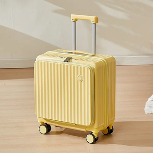Valise pour femme à ouverture latérale, nouveau style, grande capacité, valise de voyage/valise à roulettes - Product Image 4