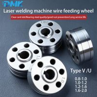 DMK 2 roues à rouleaux pour alimentation en fil, 08-10mm, en forme de U/V, pour fil de soudure en aluminium, accessoires de soudage laser portatif