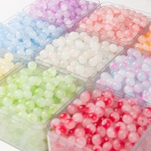 En stock Perles en verre bicolores de 6 mm Perles en vrac <span class=keywords><strong>pour</strong></span> la fabrication de <span class=keywords><strong>bijoux</strong></span> faits main DIY Bracelet Collier <span class=keywords><strong>Fournitures</strong></span> de fabrication de <span class=keywords><strong>bijoux</strong></span> Vente en gros - Product Image 1