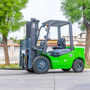 Batería de Litio de 3000 kg, 4 Ruedas, Neumático Sólido, Aprobado por la CE, para Almacenes Frigoríficos - Product Image 6