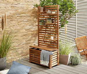 Jardinière <span class=keywords><strong>de</strong></span> <span class=keywords><strong>jardin</strong></span> en bois multifonctionnelle en gros Mobilier d'extérieur avec cinq panneaux <span class=keywords><strong>pour</strong></span> la plantation et le stockage - Product Image 6