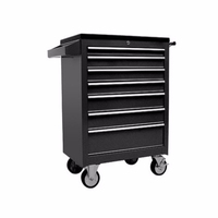 Armoire à outils mobile en acier robuste 5 tiroirs Boîte à outils Garage Store Chariots à outils