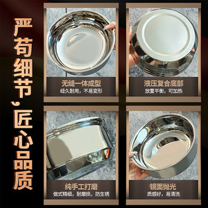 304 Stainless Steel Mixing Basin Deep Thickened Baking Egg Beating Vegetable Washing Multi Purpose Kitchen Bowl - Product Image 5