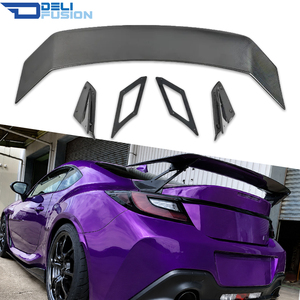 สปอยเลอร์หลังคาร์บอนไฟเบอร์ทรง Pandem สำหรับ Subaru BRZ ZD8 Toyota GR86 ZN8 ปี 2022+ พร้อมชุดแต่งตัวถังและตัวแยกสัญญาณแบบ Uprights - Product Image 1