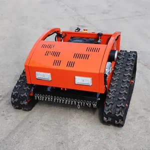 Satışa kar bıçağı ile otomatik kontrol çim biçme makinesi robot peyzaj makinesi