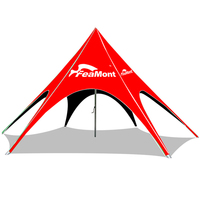 FEAMONT-tienda impermeable de araña, carpa de sombra de estrella, nuevo diseño
