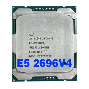 销售英特尔处理器快速发货E5-2696 V4原装至强处理器22核2.20Ghz 55Mb 14Nm Lga2011-3中央处理器E5