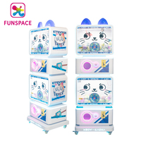 Machine de jeu d'arcade à pièces Funspace Twist Egg à double couche, machine à capsules gacha, machine distributrice de cadeaux