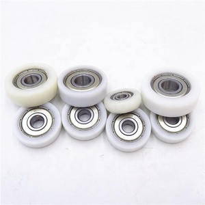 6000ZZ 6000-2Z Tamaño personalizado POM Nylon poliuretano pu rodamiento recubierto de goma 6000 manguito de plástico para rodamientos de rodillos de puerta corredera - Product Image 2